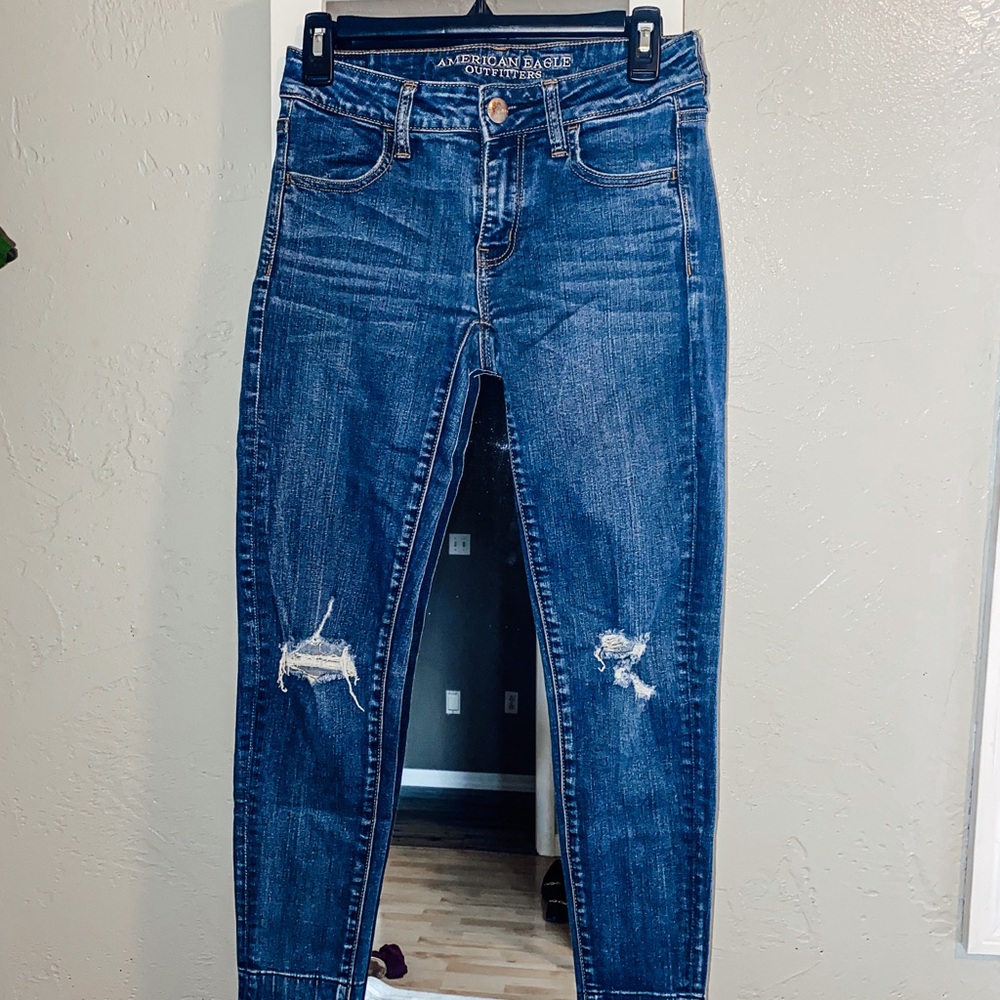 American Eagle Mid-Rise Skinny Jeans